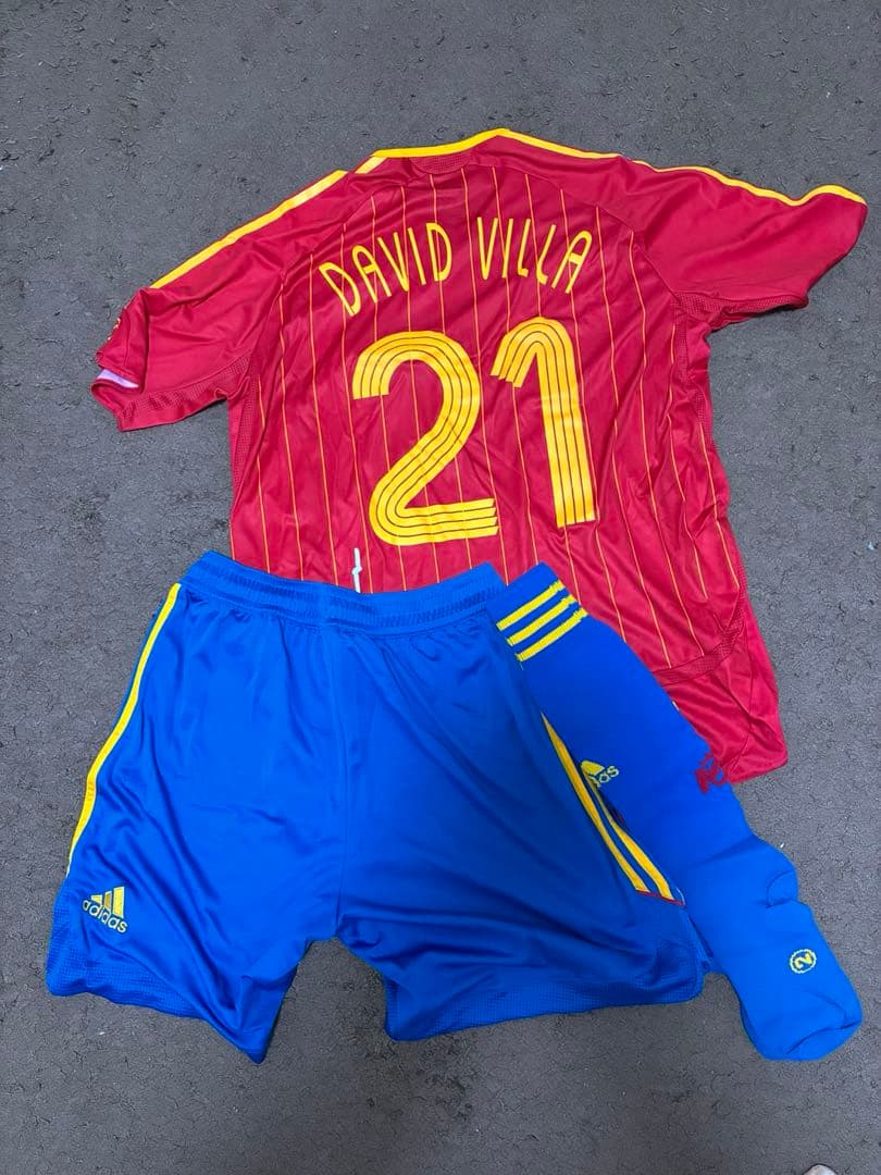 美品　スペイン代表2006 ビジャ21 フルセット