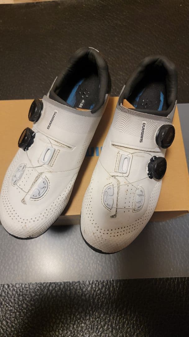 SHIMANO RC7 シューズ 41.5 ワイド ホワイト