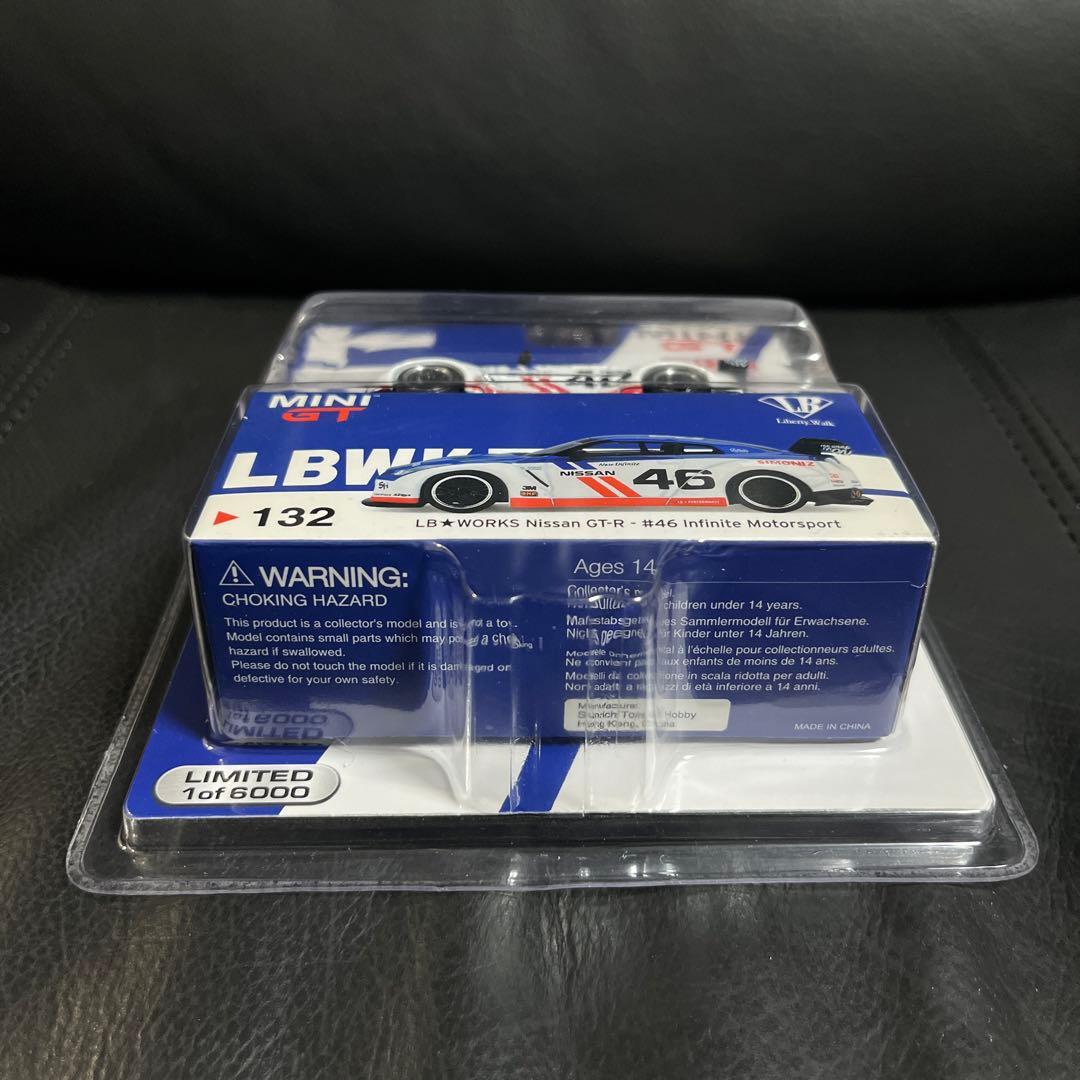 ミニカー minigt No.132 LB WORKS GTR R35 infenite