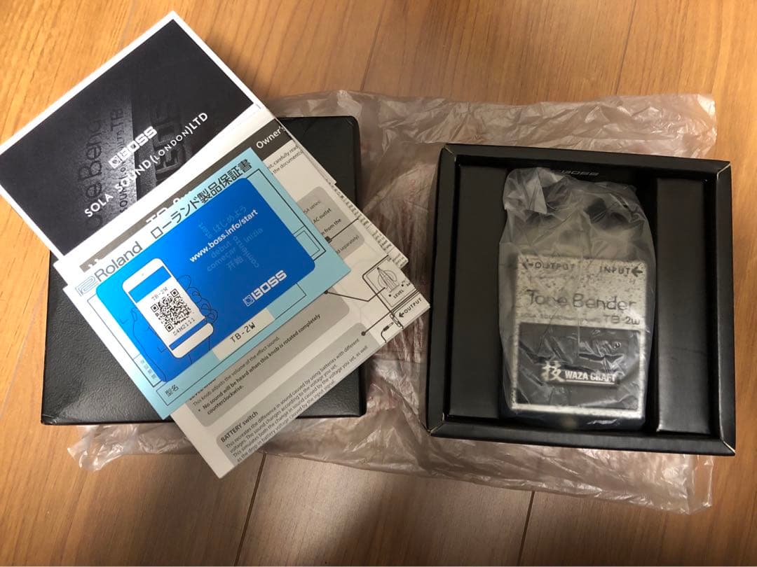袋完備 BOSS TB-2W トーンブレンダー Tone Bender Fuzz