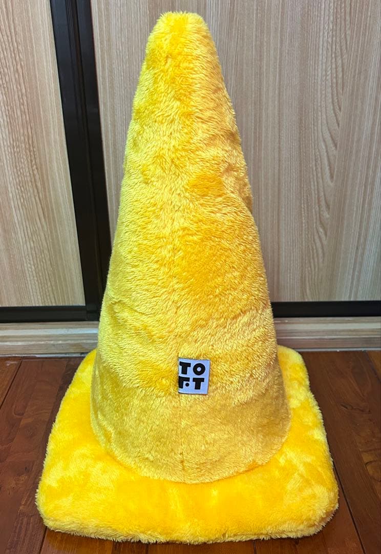 【新品保管中】toft カラーコーン型 ぬいぐるみ 3種セット 赤青黄