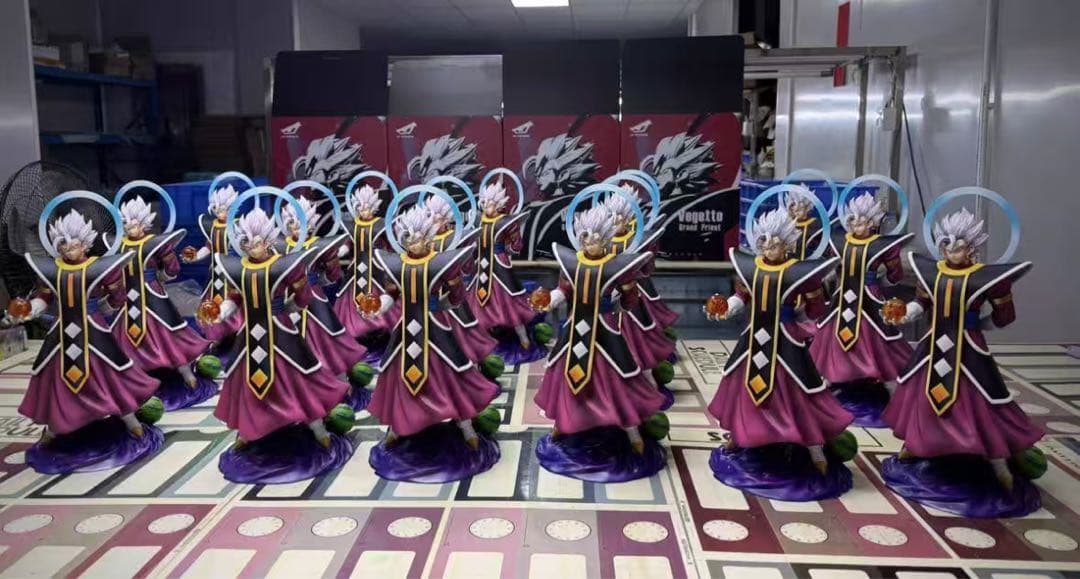 ドラゴンボール ベジット ガレキ ガレージキット スタチュー X②④