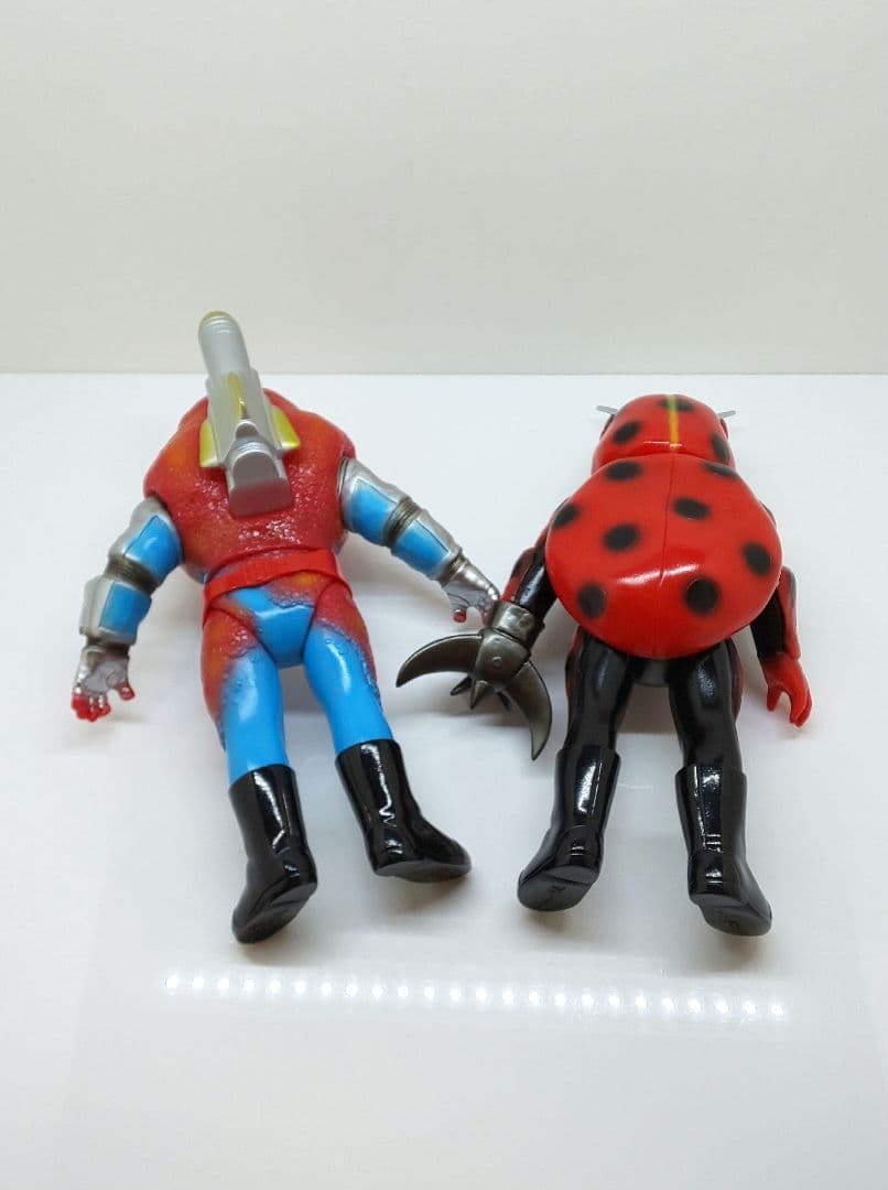 仮面ライダーV3✨風見志郎vsデストロン怪人◆東映レトロソフビコレクション★☆