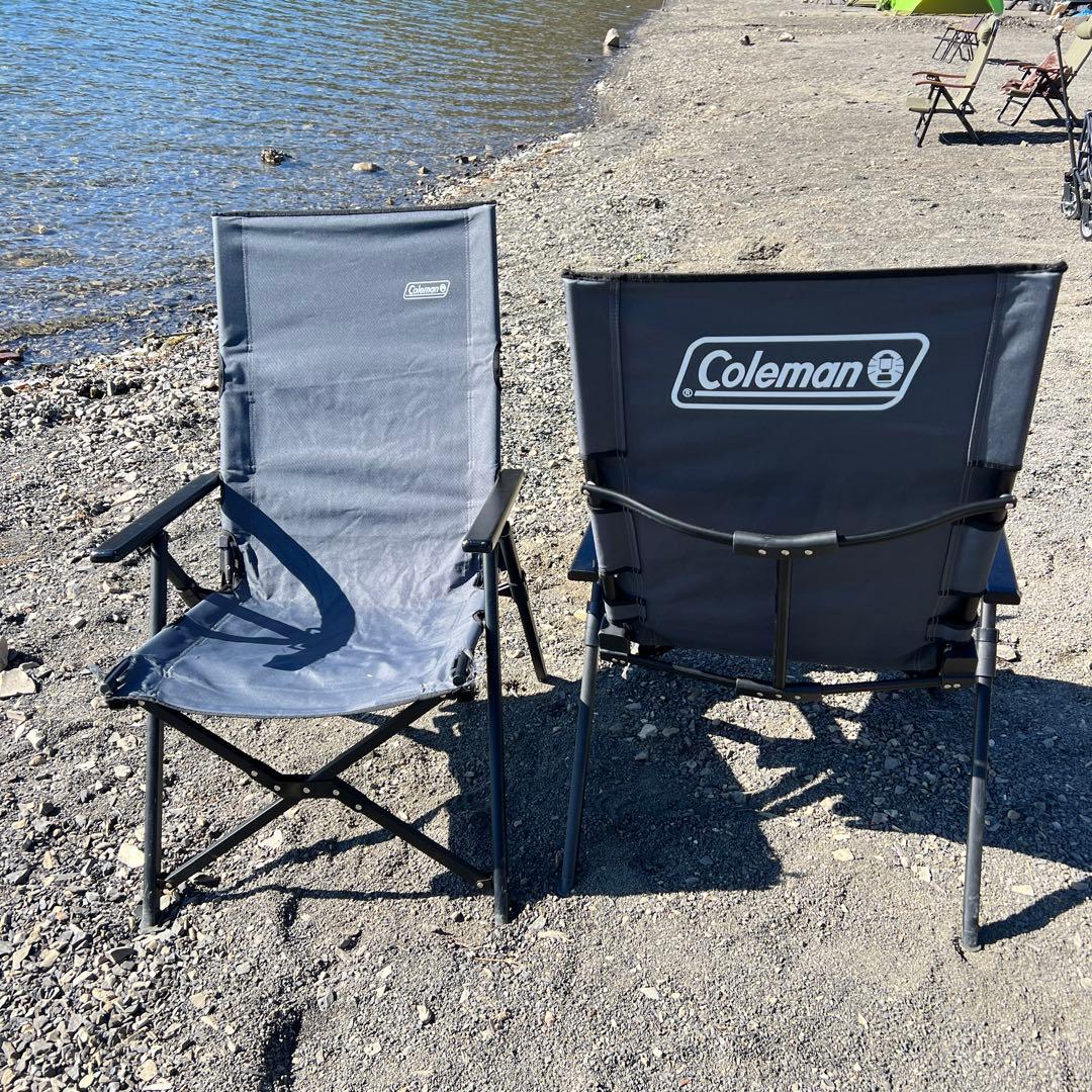 Coleman レイチェア 2脚セット　グレー　コールマン