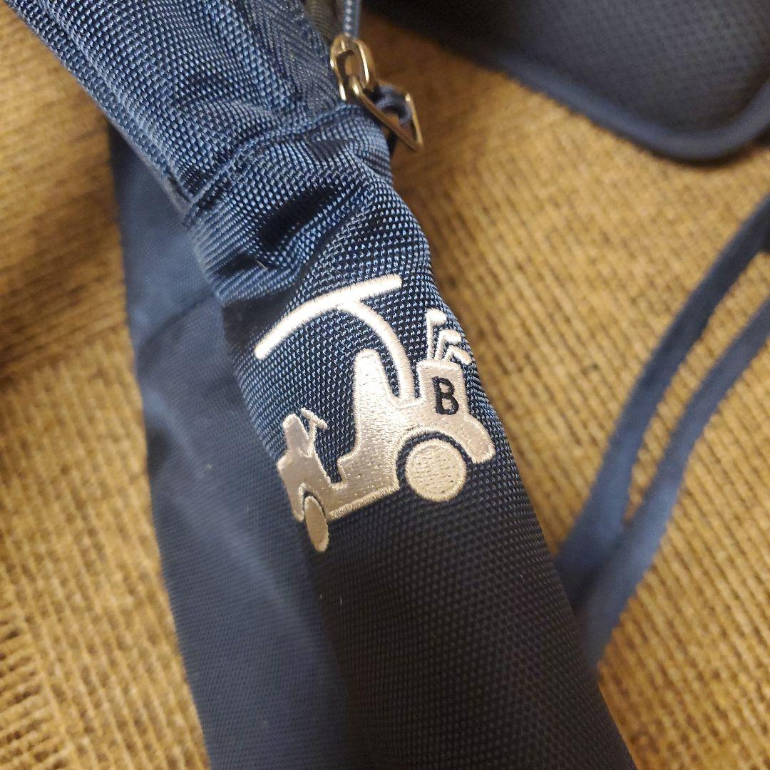 BEAMS GOLF ネイビー ゴルフバッグ
