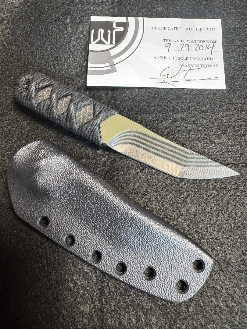 Warren Tomas Knivesウォーレントーマス 懐剣 Tanto未使用