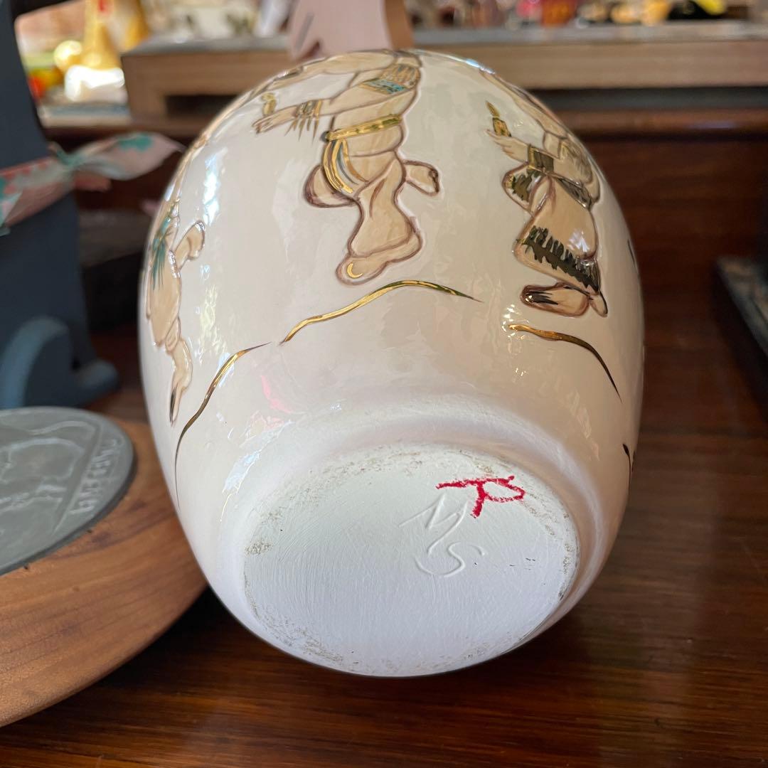 希少！70s〜アリゾナ州ヴィンテージ　インディアン壷ポタリーネイティブアメリカン