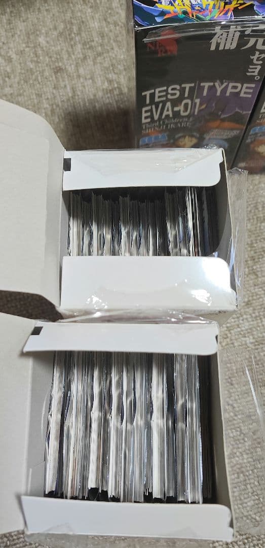 エヴァンゲリオン　カードダスマスターズ　初版　第二集ノーマルカード　BOX箱付き