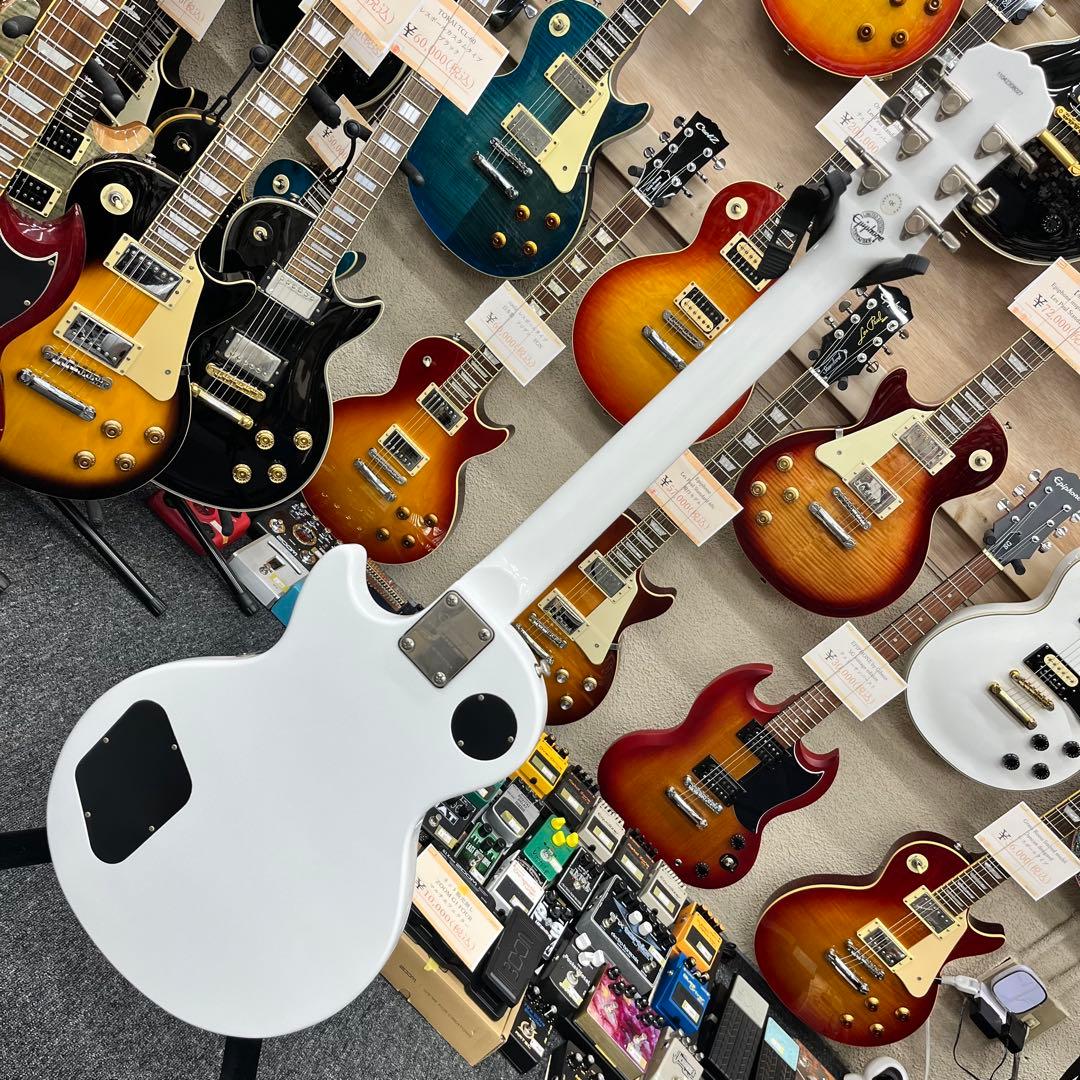 【10670】 EPIPHONE Les Paul 100 ホワイト