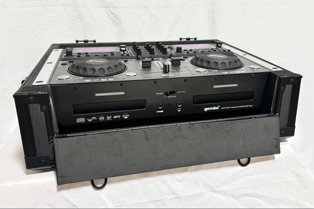 gemini DJミキサー/CDプレーヤー CDMP-6000 ハードケース付