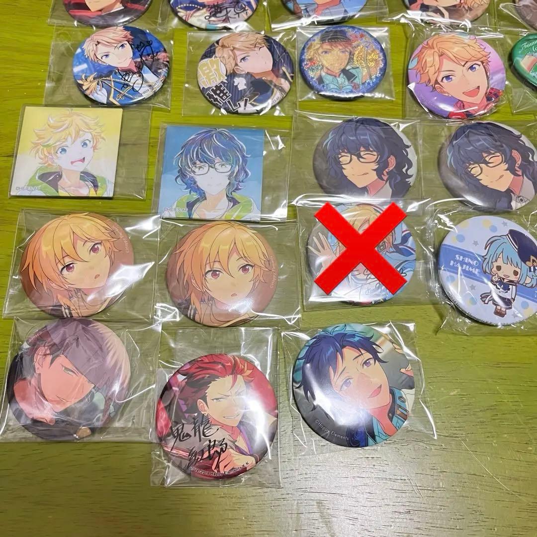 あんスタ 缶バッジ イベコレ シャッフル 大神晃牙 斎宮宗 乱凪砂 三毛縞斑