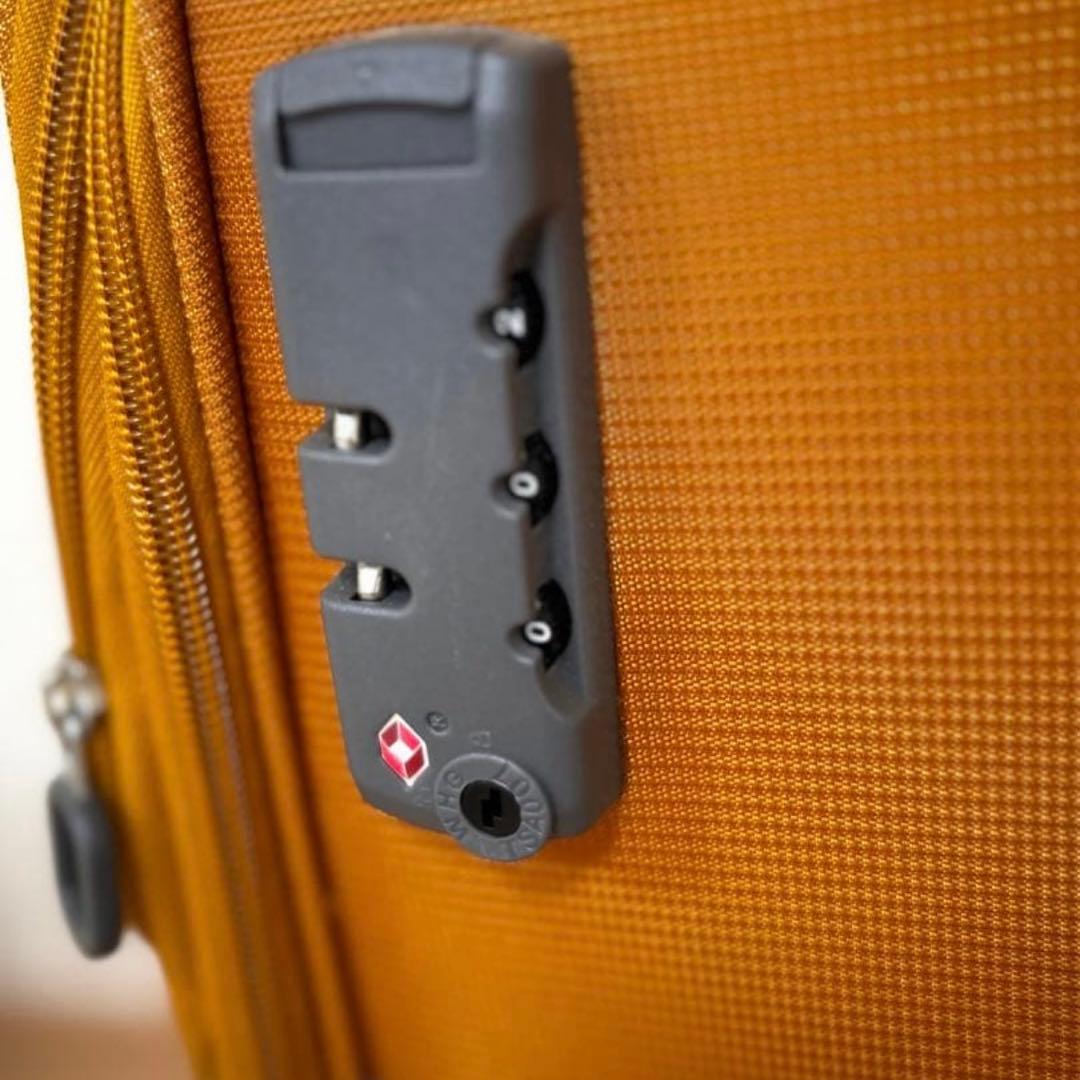 未使用品❣️ VERAGE べラージ　ダブルキャスター　キャリーケース　オレンジ