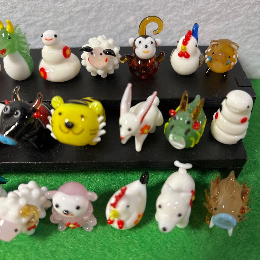 ゆきちゃん　ガラス細工　ミニチュア