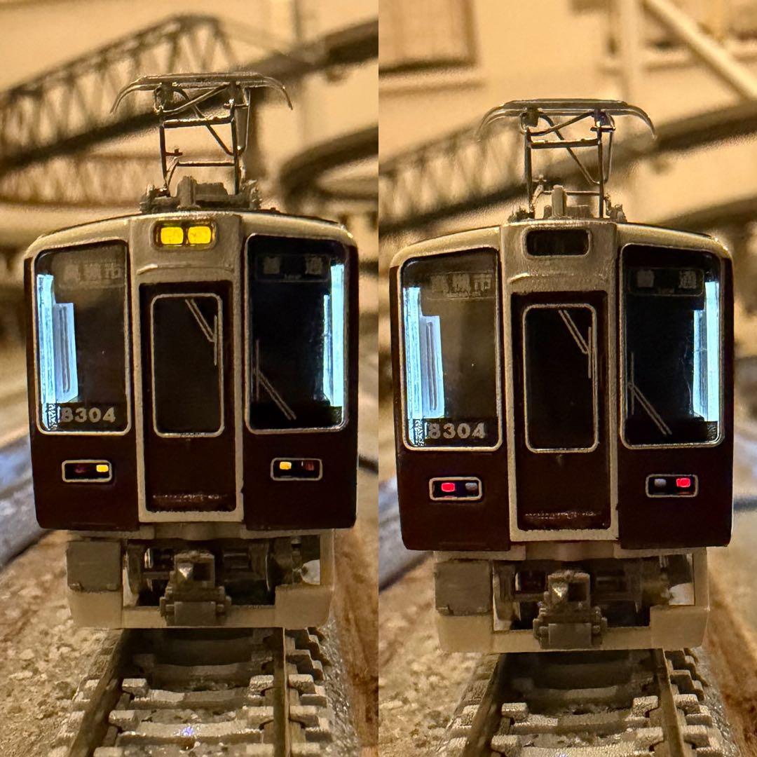 阪急電鉄 8304f グリーンマックス 加工品