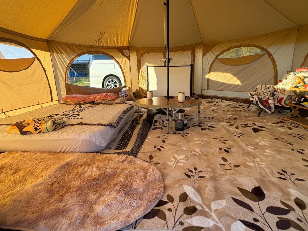 美品　タケノコテント2 グランドシート　セット