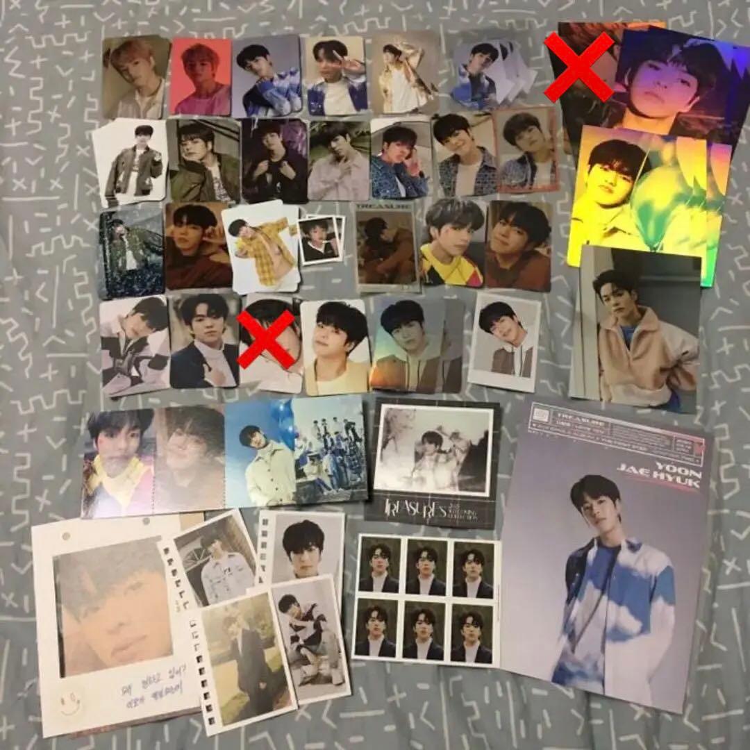 TREASURE　ジェヒョク　トレカ 特典 公式グッズ　セット