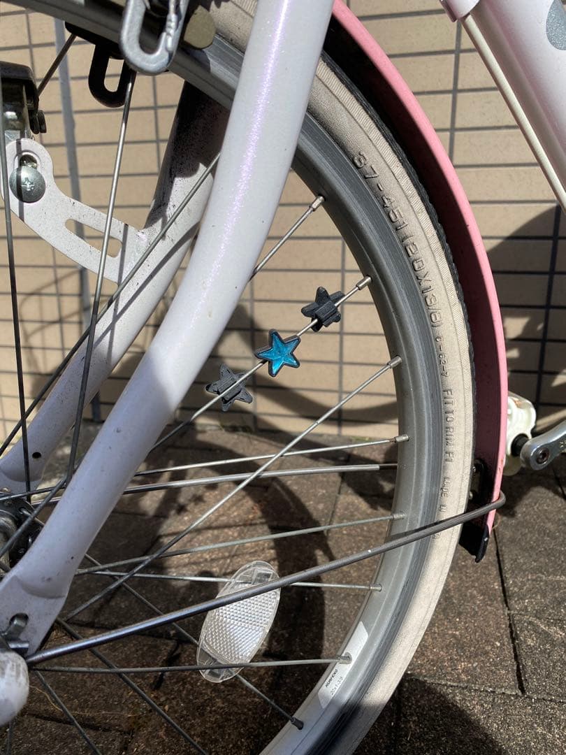 ブリヂストン　ワイルドベリー　白　20インチ　名古屋直接引取前提　子供　ジュニア