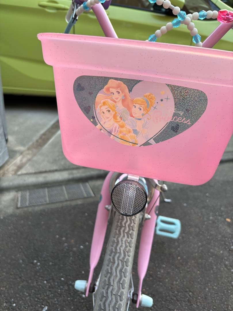 【神奈川県横浜市戸塚区】ディズニー プリンセス 自転車 女の子 子供用