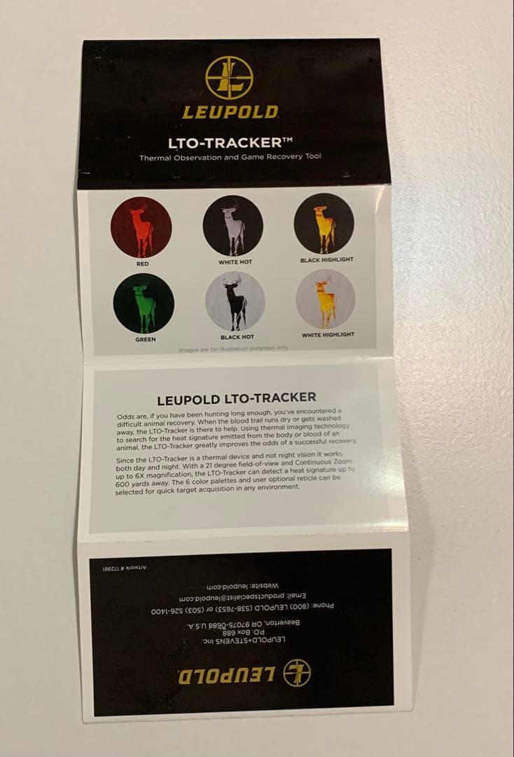 LEUPOLD LTO Tracker リューポルド LTOトラッカー サーマル
