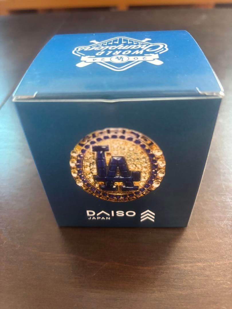 2024年ワールドチャンピオン記念リング 2025年8／6限定配布 大谷翔平