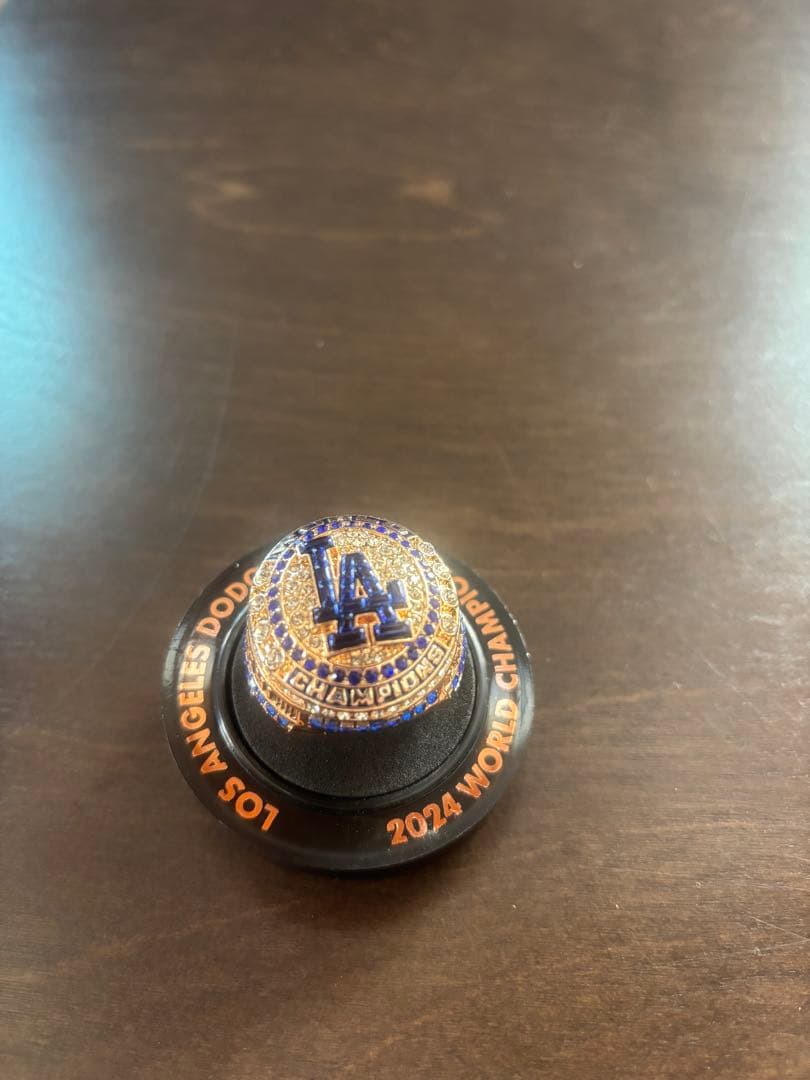 2024年ワールドチャンピオン記念リング 2025年8／6限定配布 大谷翔平