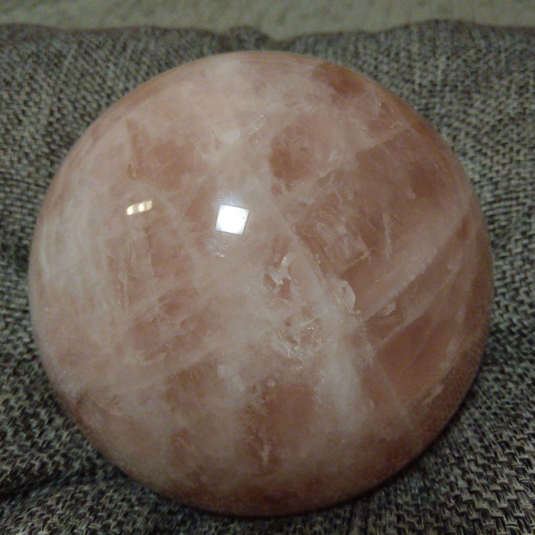 紅水晶球 ローズクォーツ 直径15センチ パワーストーン