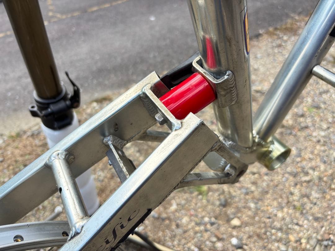 ジャンク PEUGEOT PACIFIC18フレーム/フォーク/ホイール