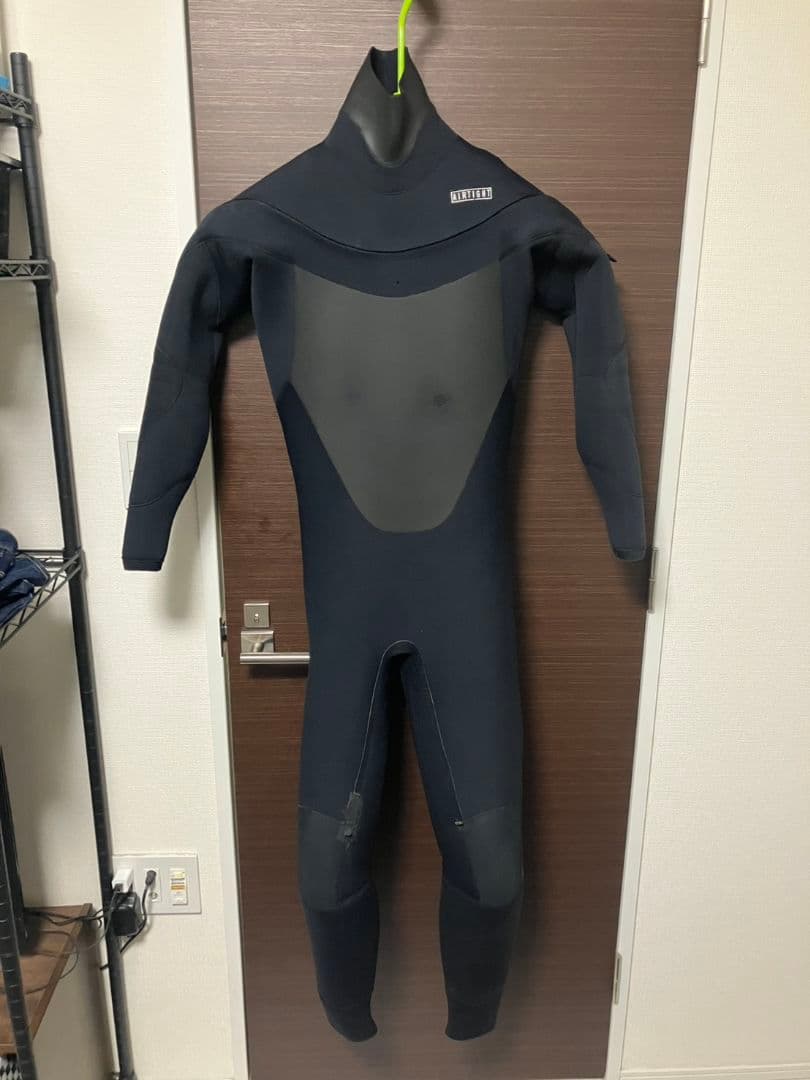 AIRTIGHT ブラック セミドライ フルスーツ5×3mm