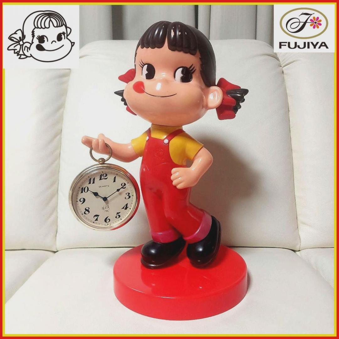 ◆非売品 キャンペーン ペコちゃん 懐中時計 人形