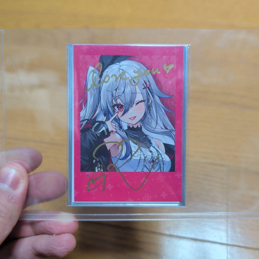 響咲リオナ 誕生日記念2025 直筆サイン&メッセージ入りチェキ風ブロマイド