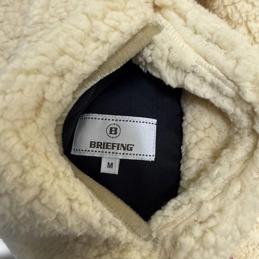 ブリーフィング　ボアキルトリバーシブルパーカー
