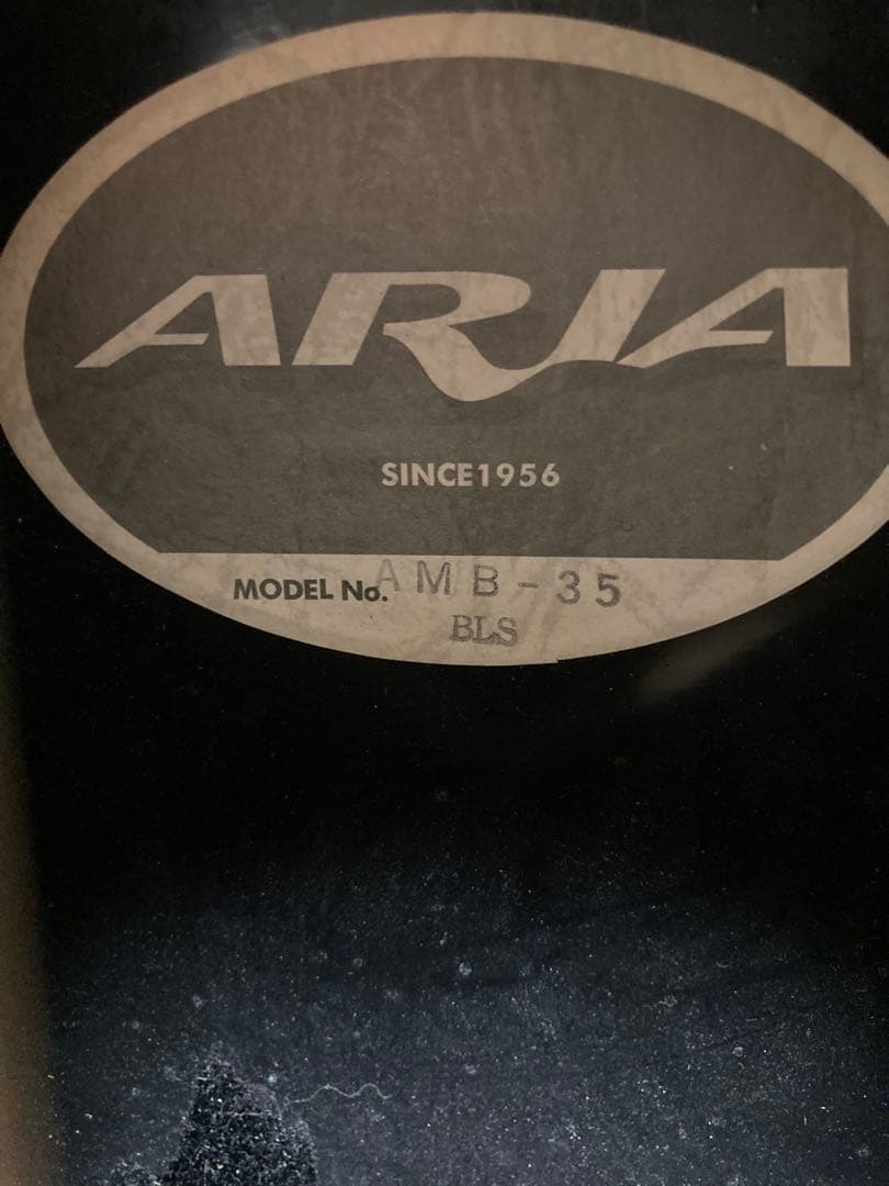 ARIA エレアコ　AMB-35 アリヤ　アリア　アコギ　ブルー　青