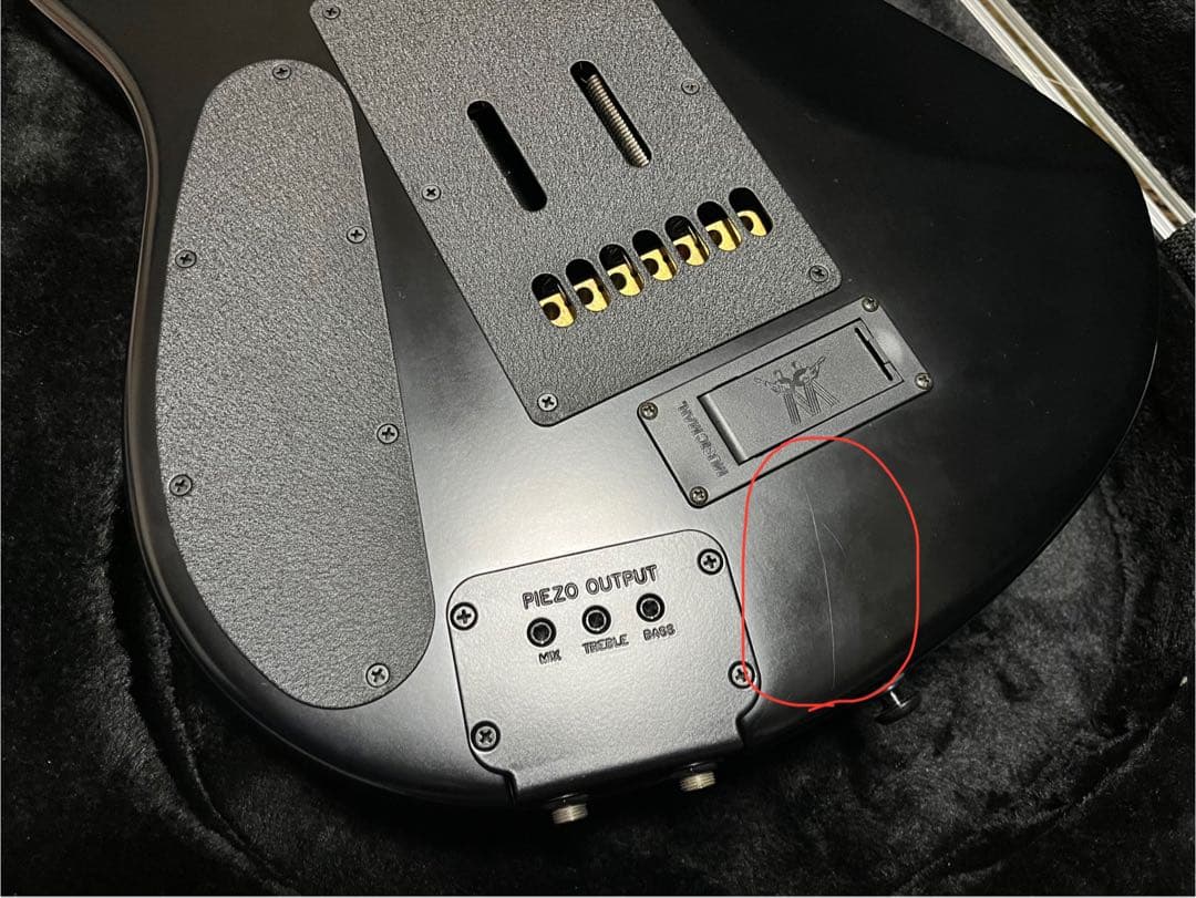 【土日限定価格】Music Man/JP7 Stealth Black7弦ギター