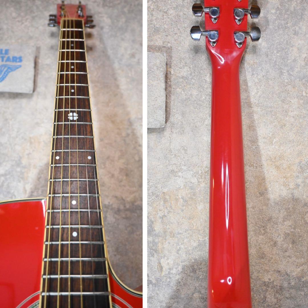 【整備済み】Stafford SF-180-RD スタッフォード 赤ギター