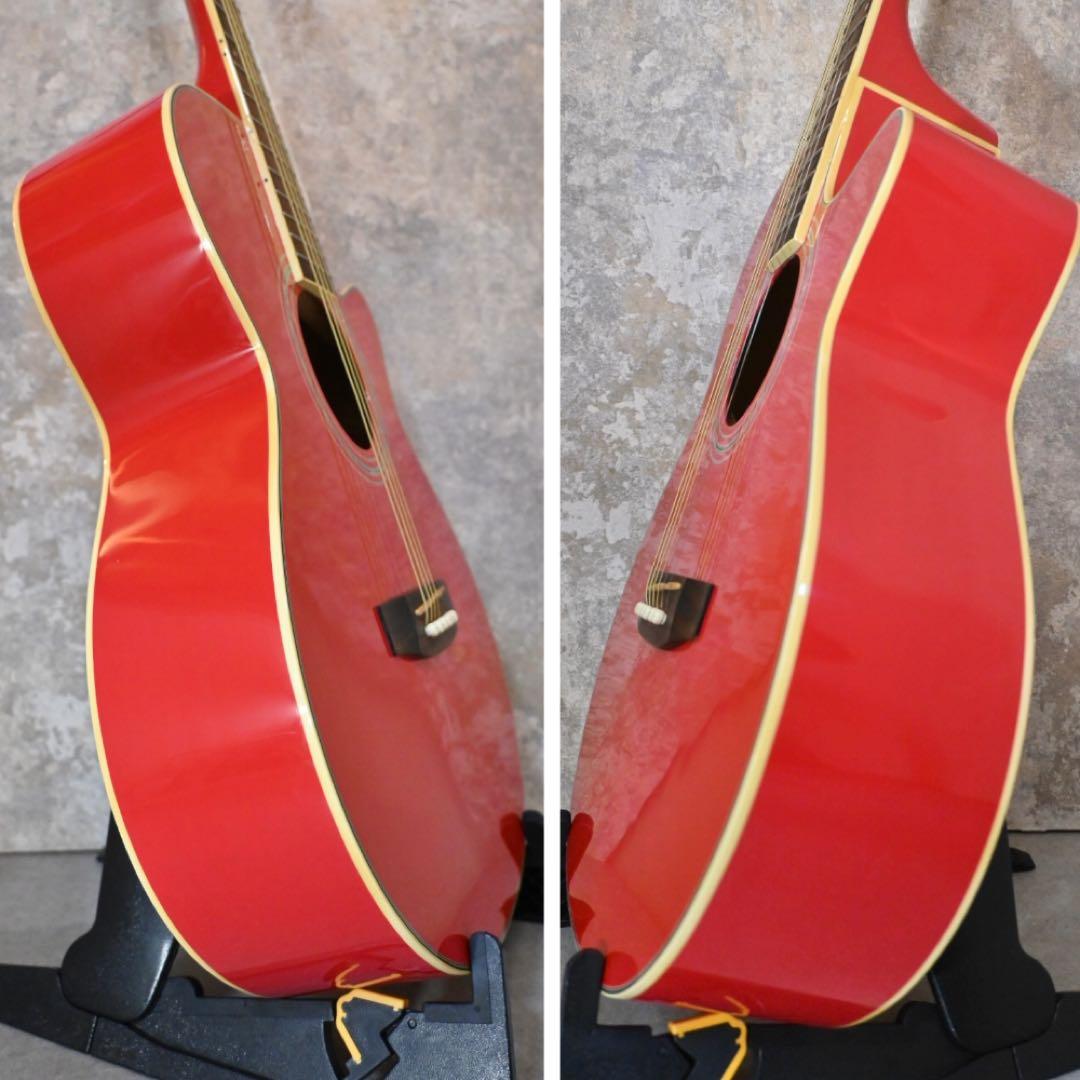 【整備済み】Stafford SF-180-RD スタッフォード 赤ギター