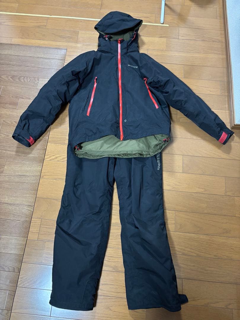 SHIMANO フィッシングスーツ(上下セット) CRYSHIELD防寒着