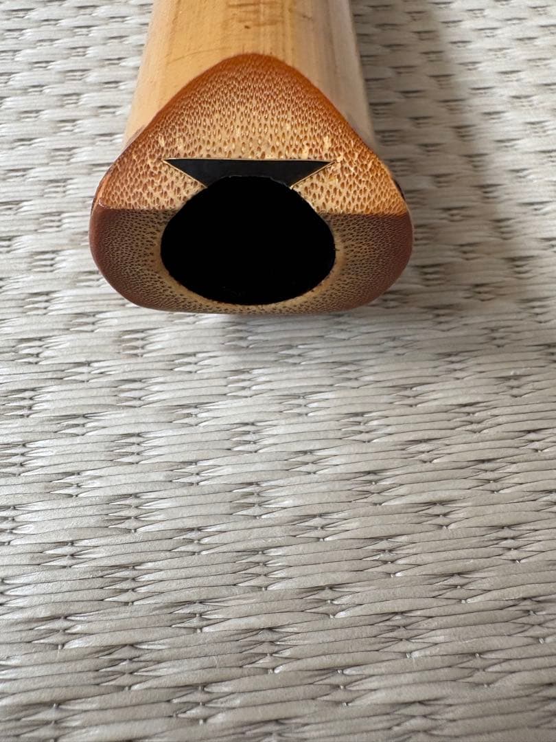 尺八　琴古流　容山銘　2尺管（6孔あり）