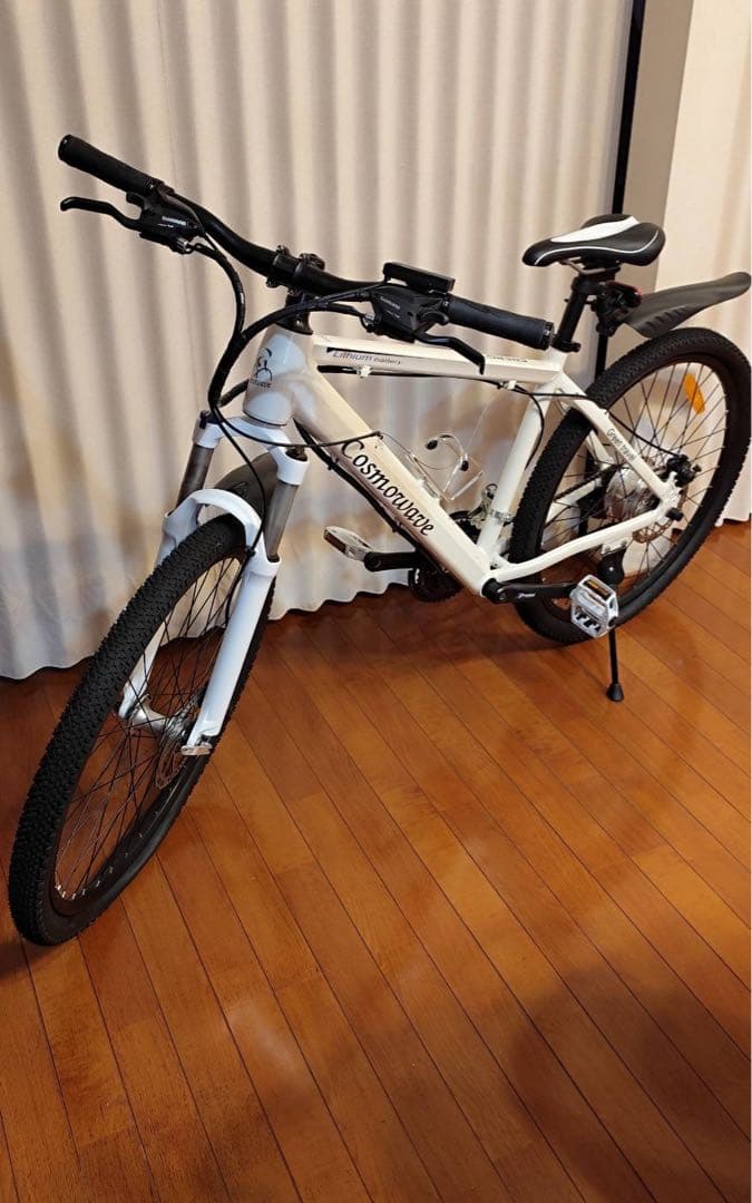 【ニコ】電動アシスト自転車 マウンテンバイク cosmowave