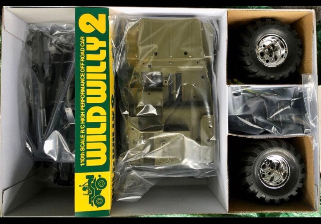 新品未組立品 1/10RC ワイルドウイリー 2 タミヤ ラジコン