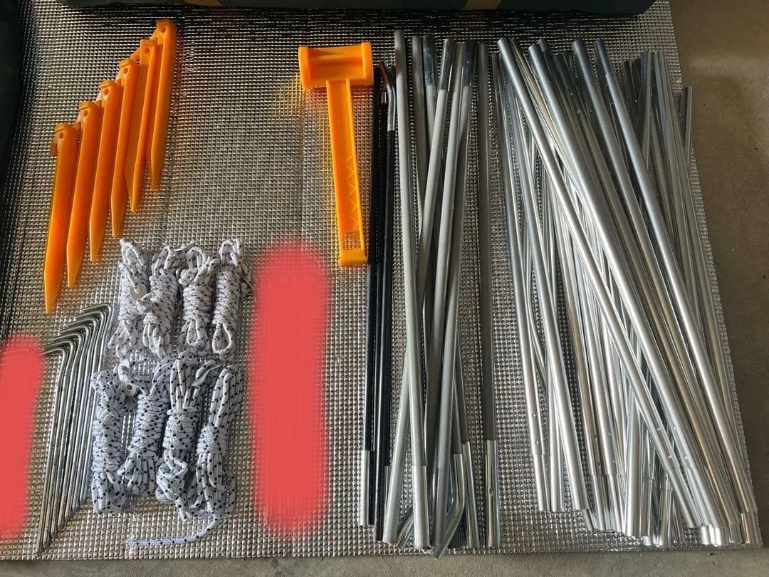 【極美品】タフワイドドーム v300 スタートパッケージ（グランド・インナー付）