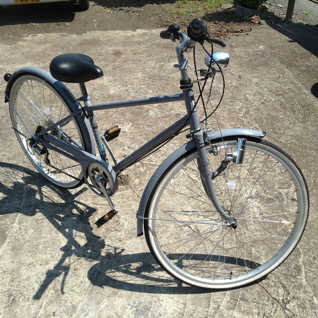 シティサイクル グレー 26インチ