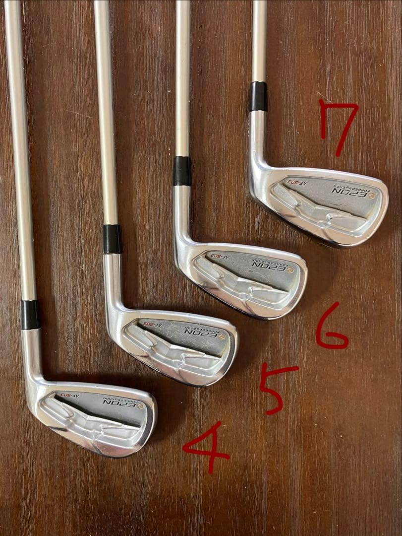 エポン　EPON AF-503 アイアンセット　8本