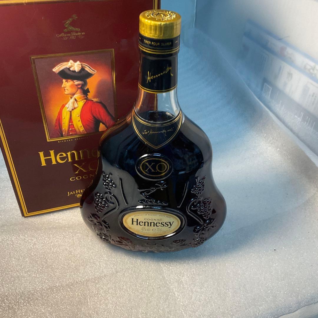 Hennessy XO コニャック cognac ヘネシー 金キャップ 古酒 箱