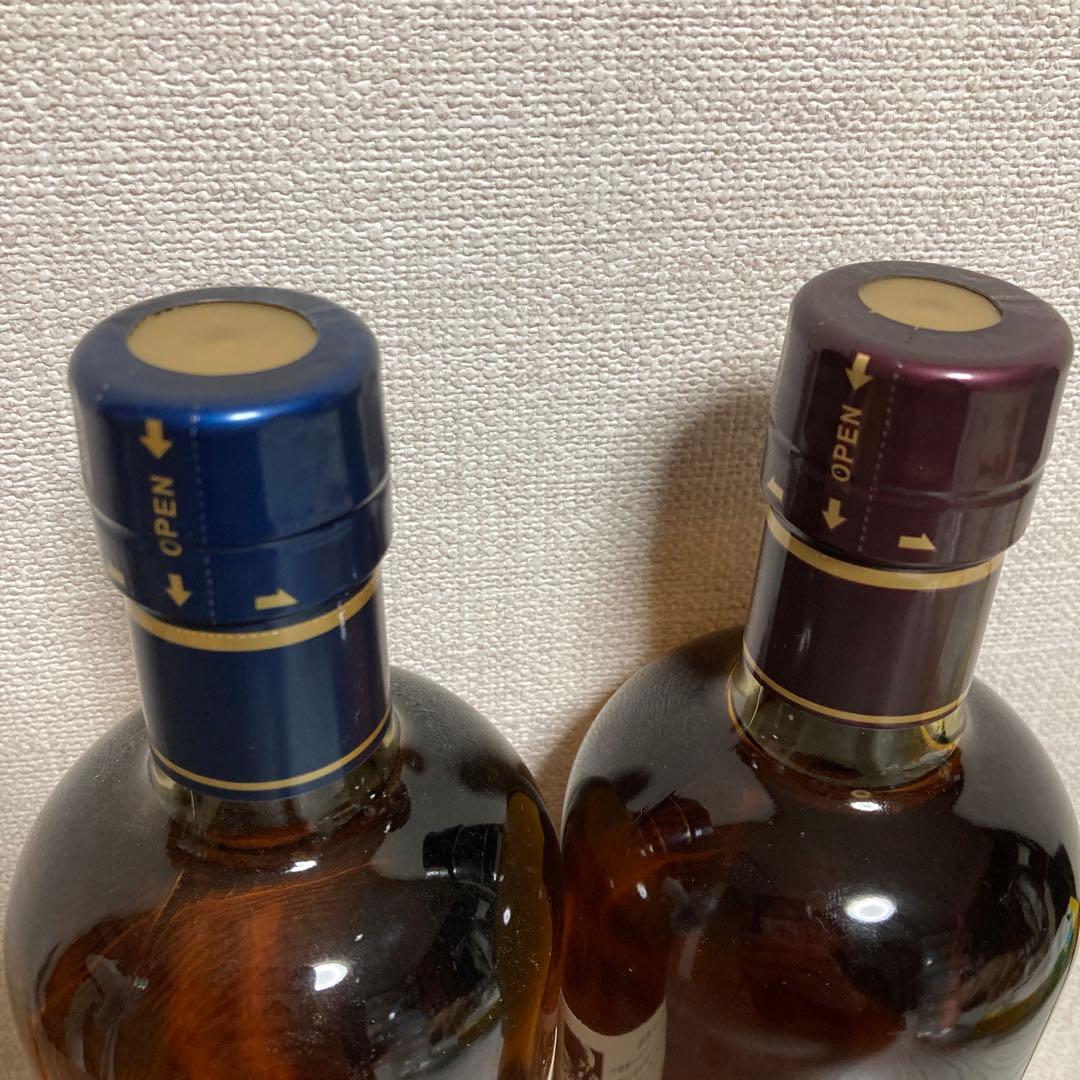 新品 未開封 ニッカ ウイスキー 余市 宮城峡 700ml 2本 セット