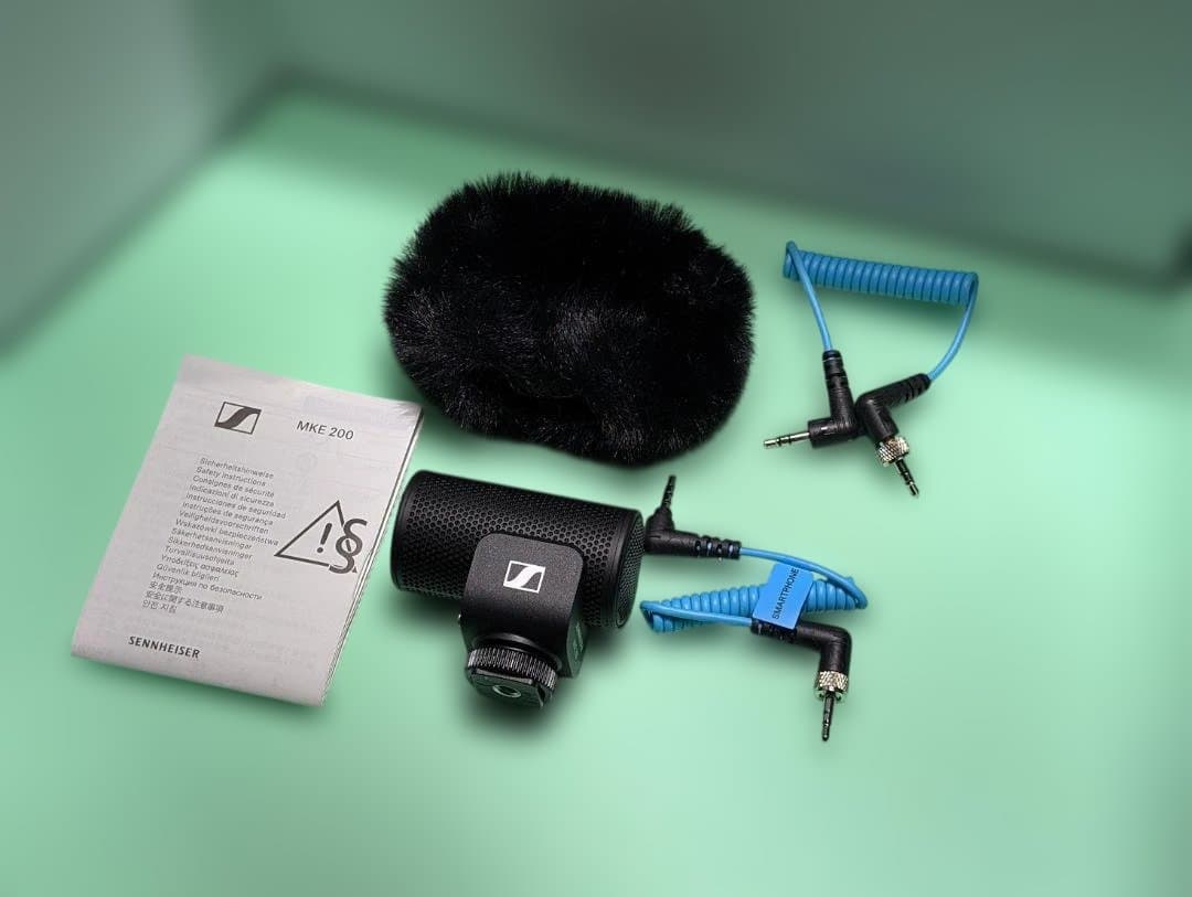 ゼンハイザー　MKE200　マイク