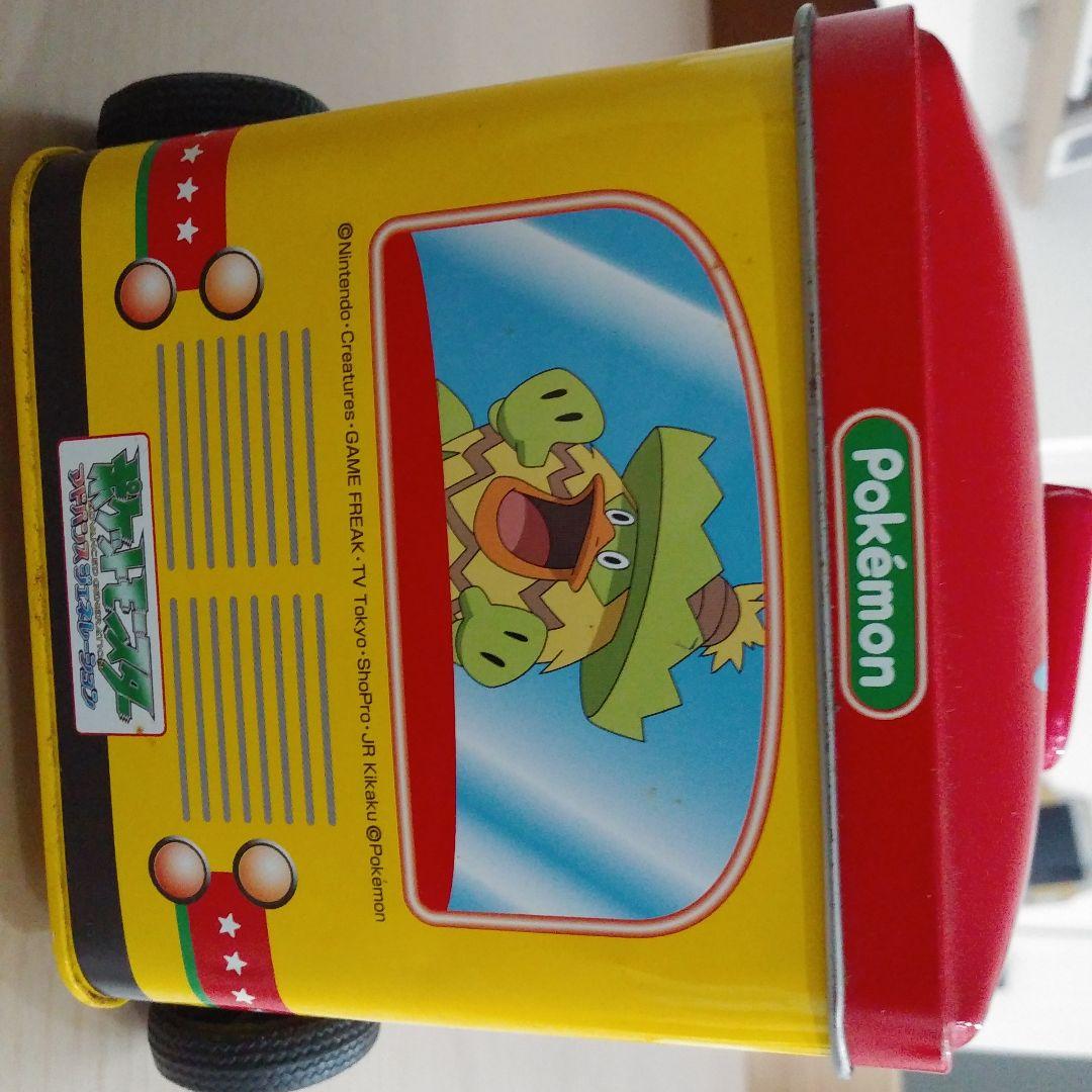 ポケモン バス型収納ボックス　缶のみ