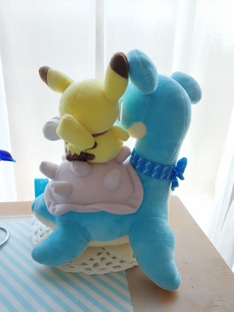 ラプラスに乗って　ぬいぐるみ