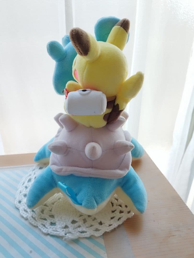 ラプラスに乗って　ぬいぐるみ