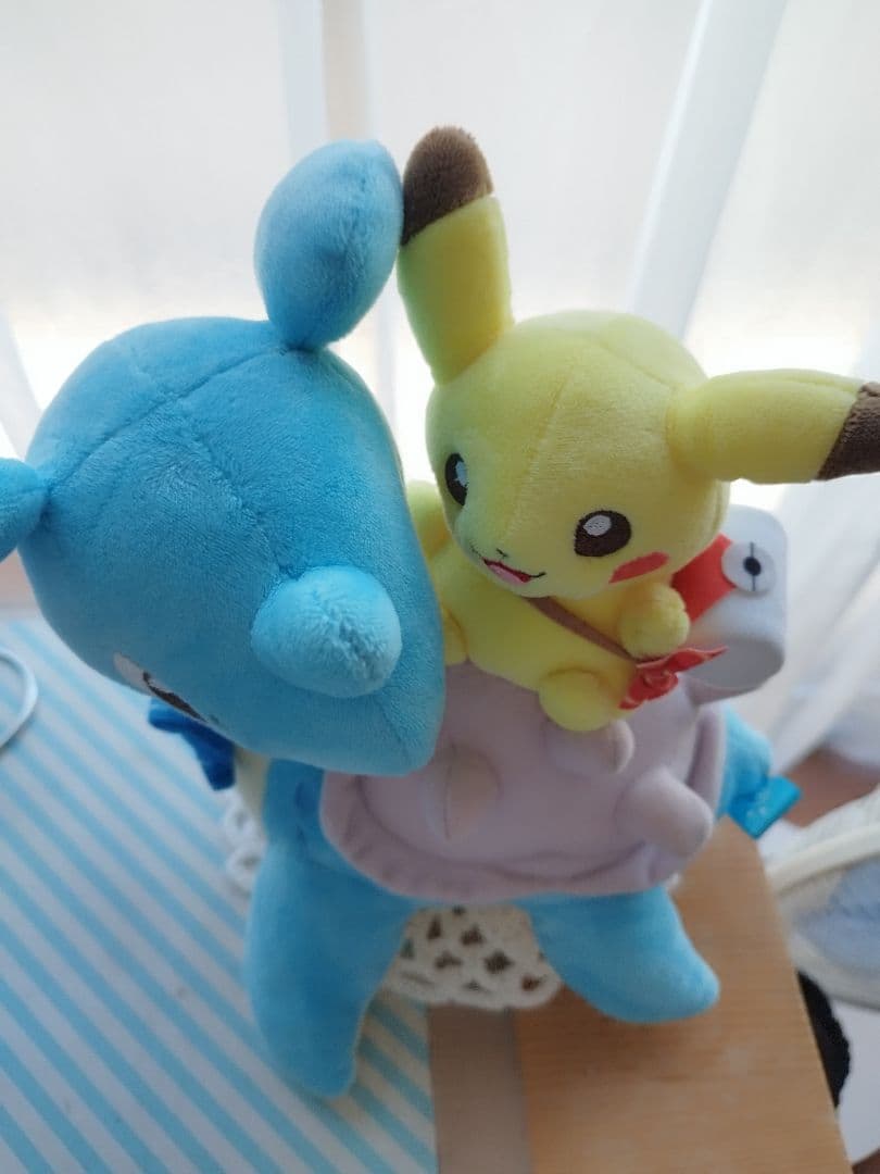 ラプラスに乗って　ぬいぐるみ