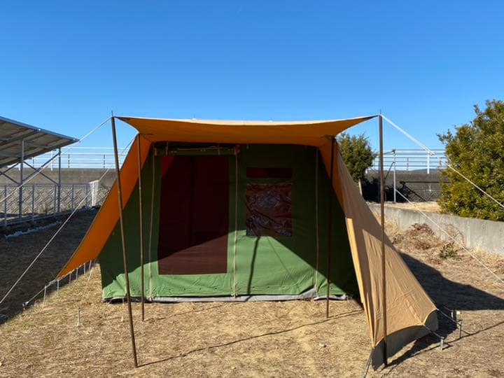 オランダ　ビンテージテント　de waard Jan van Gent